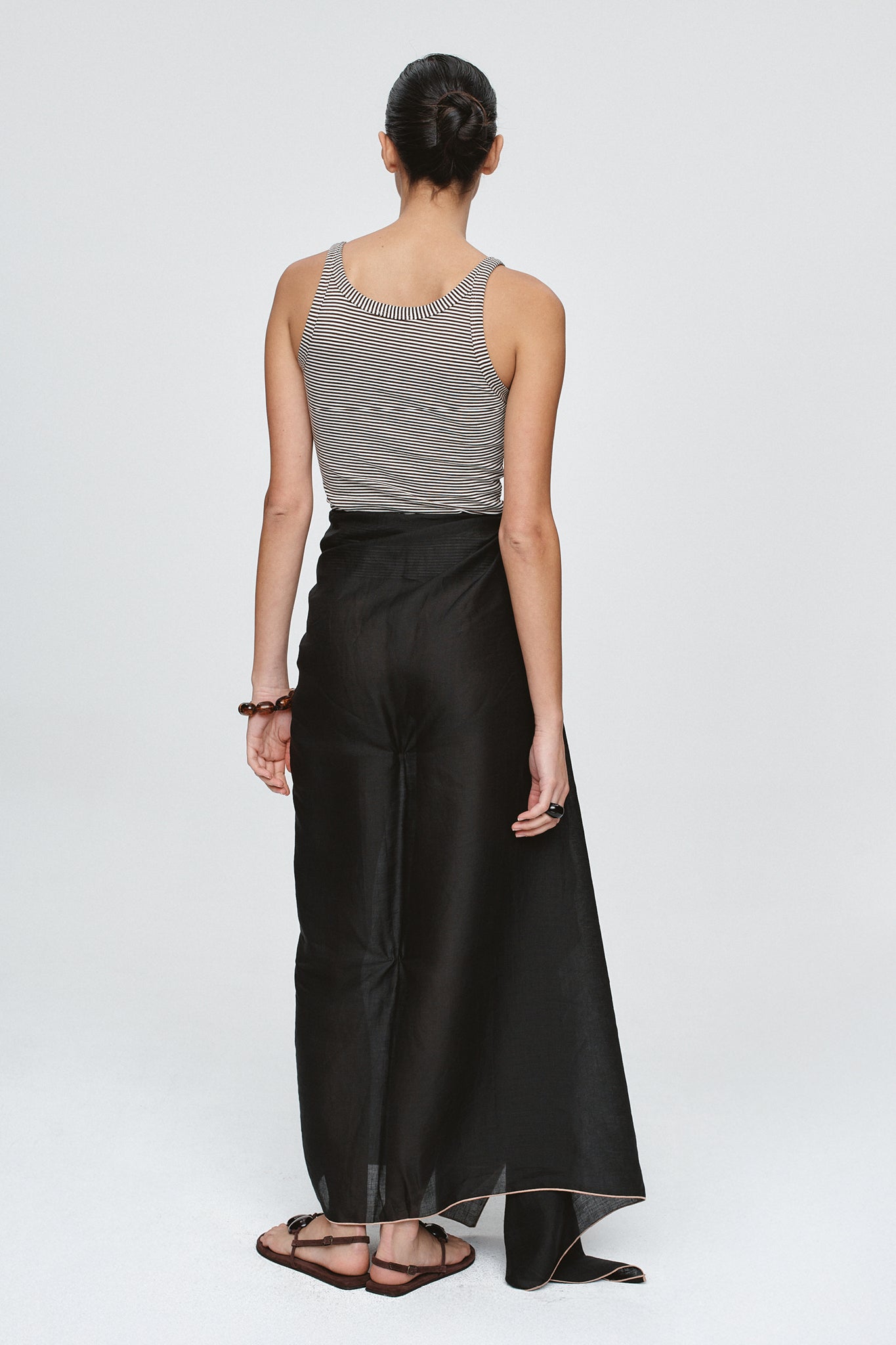 HATTIE SARONG - BLACK