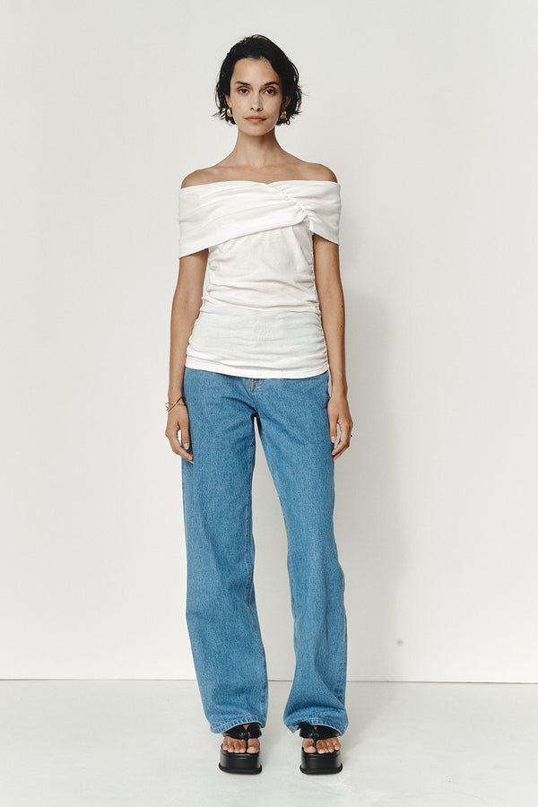 BLANCA TOP - IVORY