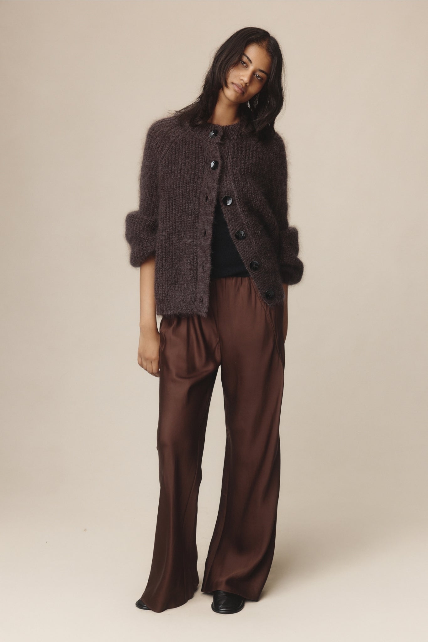 JASPER CARDIGAN - TAPENADE