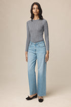 WIDE LEG JEAN - CLASSIC WASH