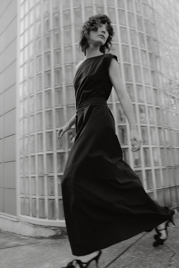 OSCAR DRESS - BLACK
