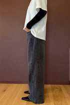 BORDER JEAN - FADED BLACK