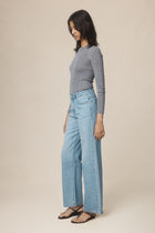WIDE LEG JEAN - CLASSIC WASH