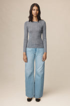 ANA TOP - SOFT CHARCOAL