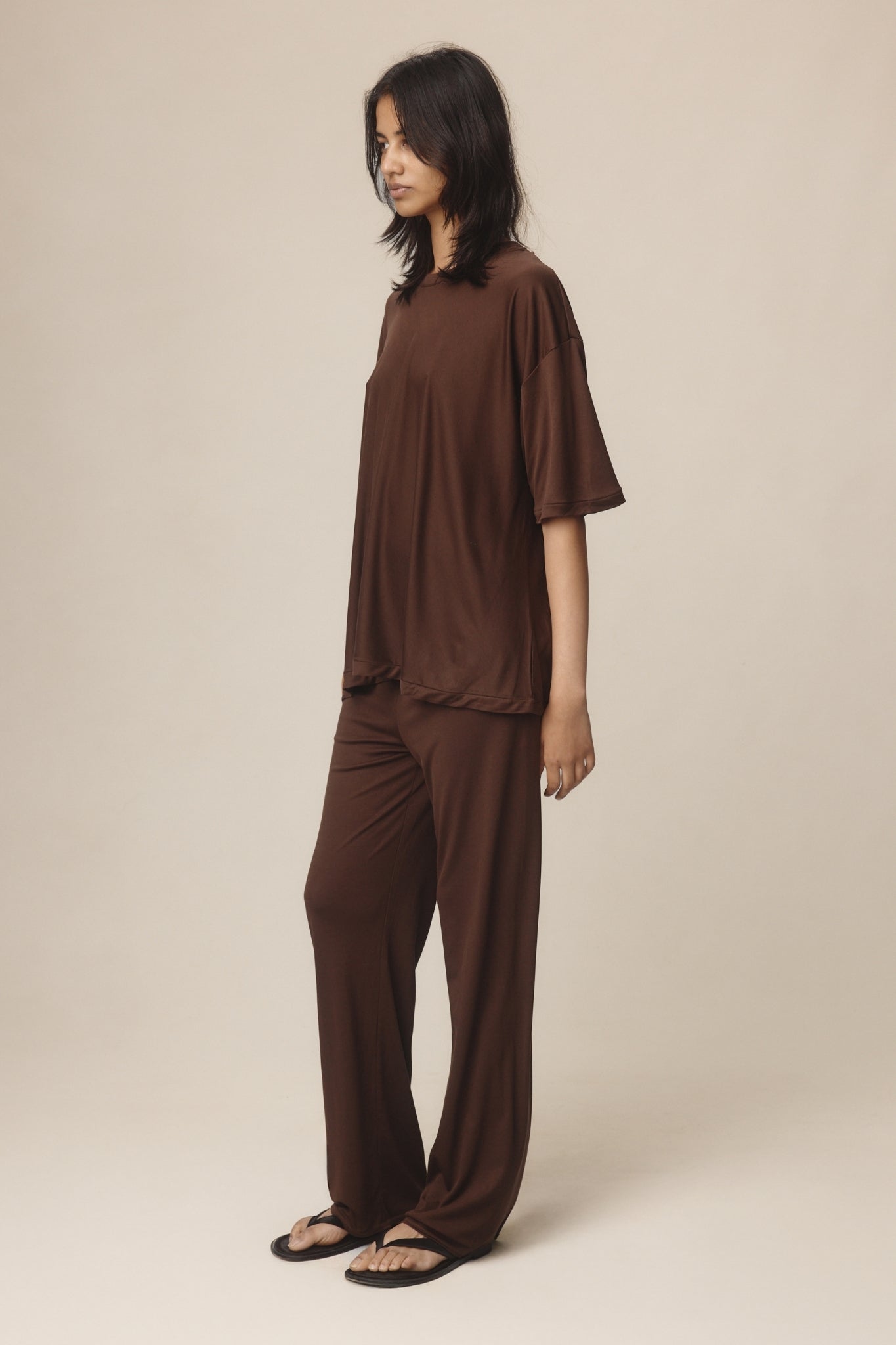 MARTIEN TEE - CHESTNUT