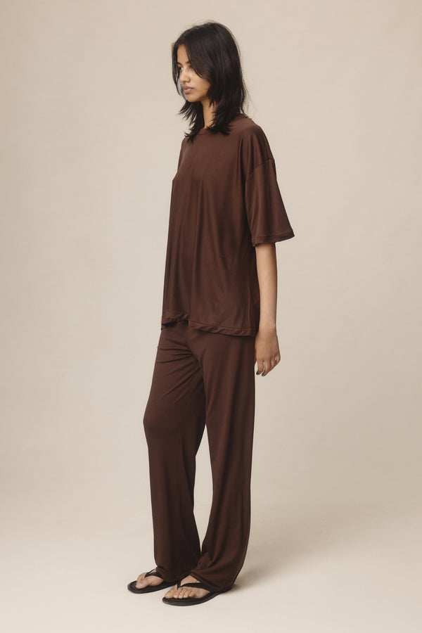 MARTIEN TEE - CHESTNUT