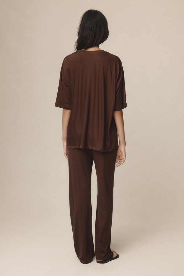 MARTIEN TEE - CHESTNUT