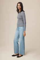 ANA TOP - SOFT CHARCOAL