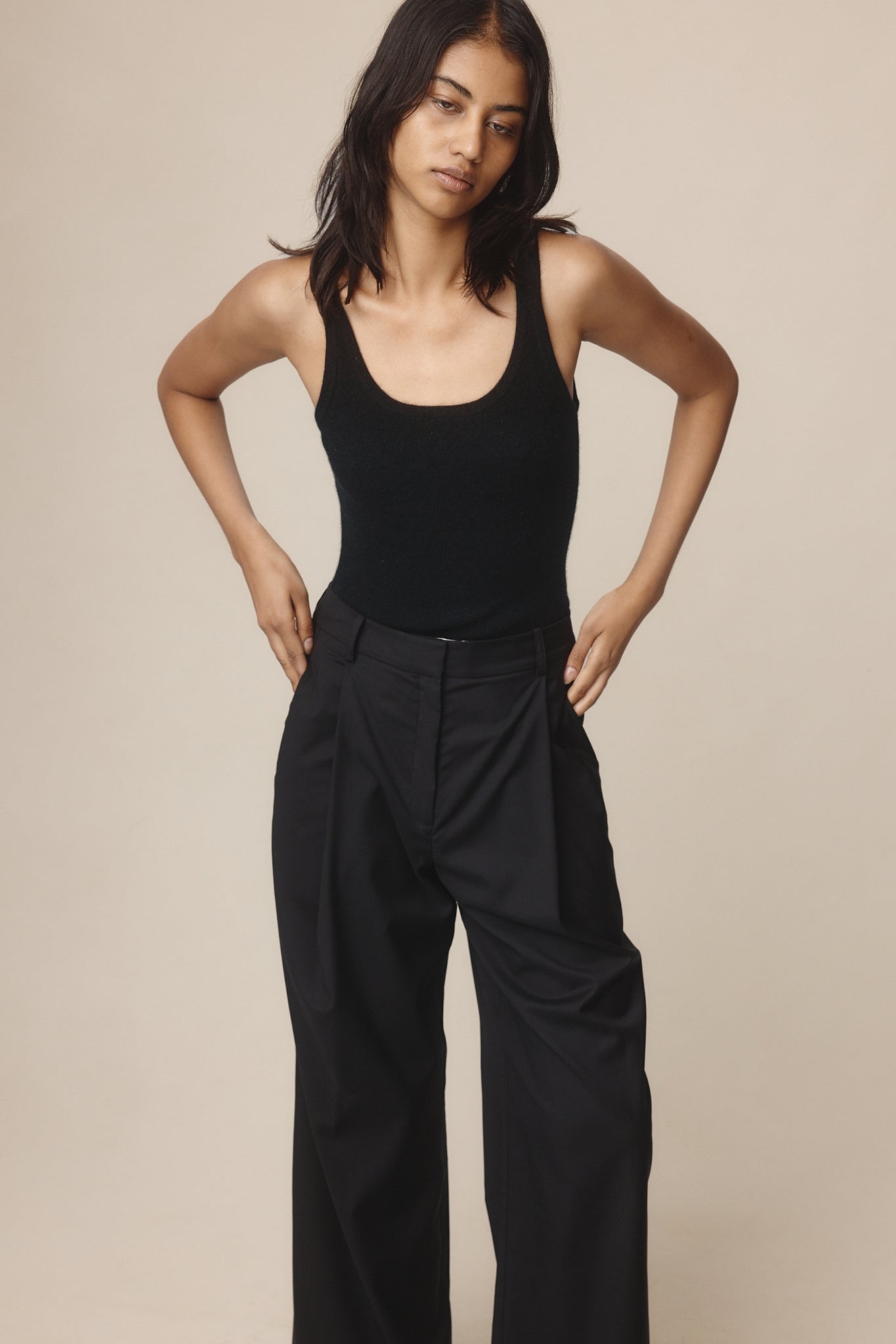 MORRIE PANT - BLACK