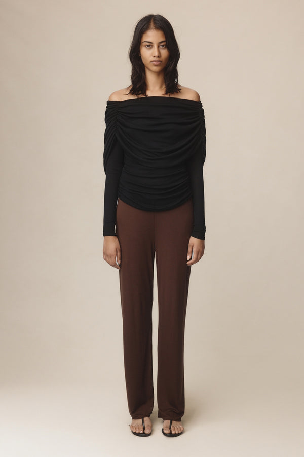 NINA TOP - BLACK