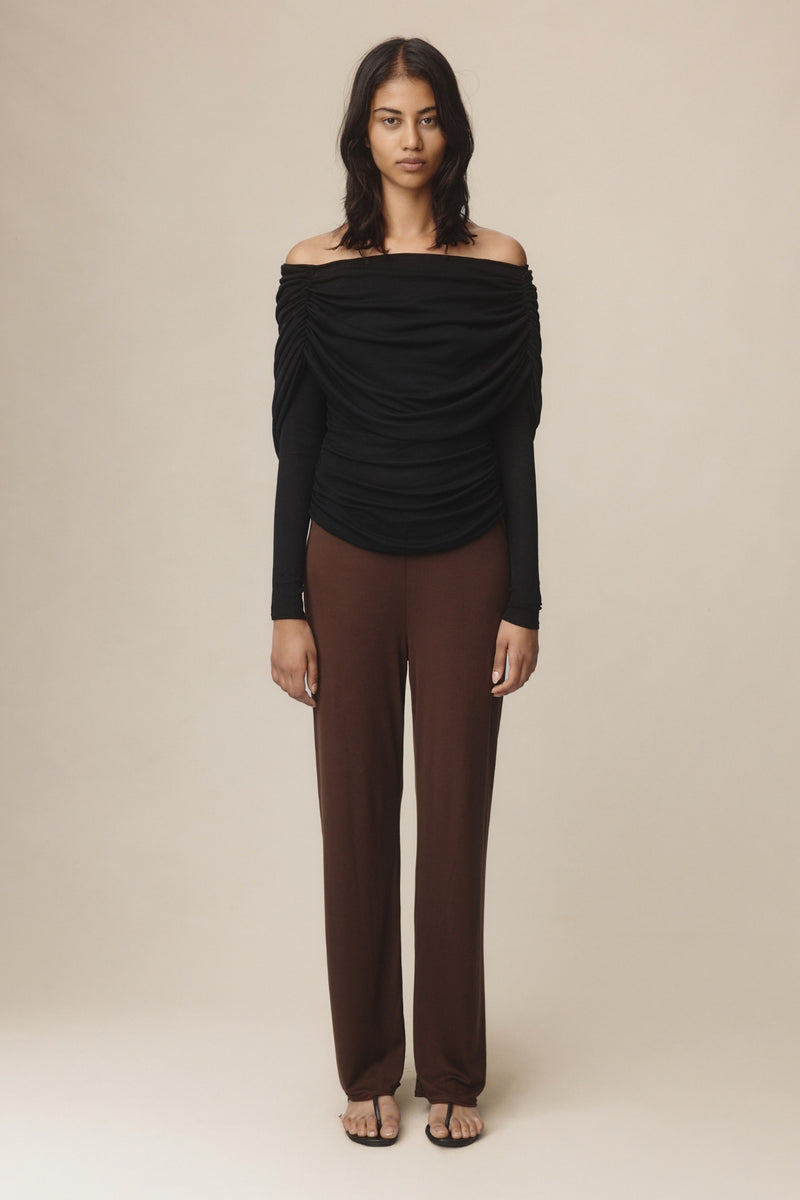 NINA TOP - BLACK