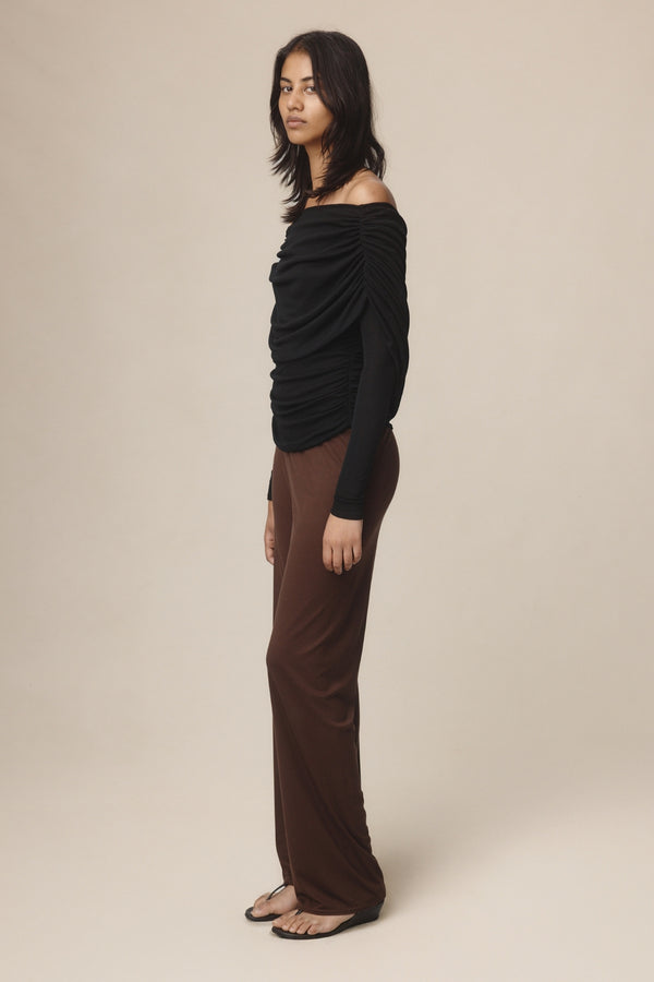 NINA TOP - BLACK