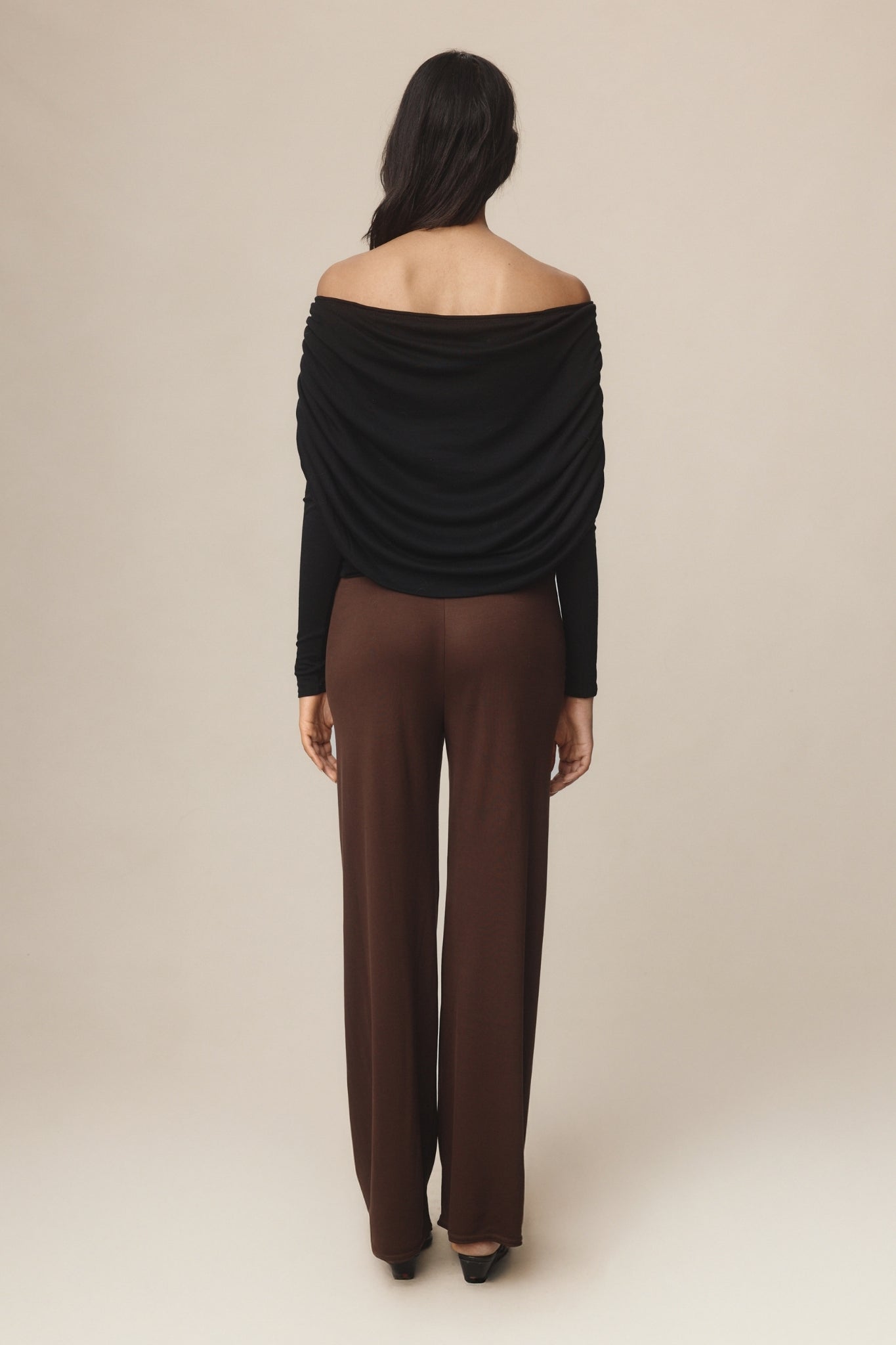 NINA TOP - BLACK
