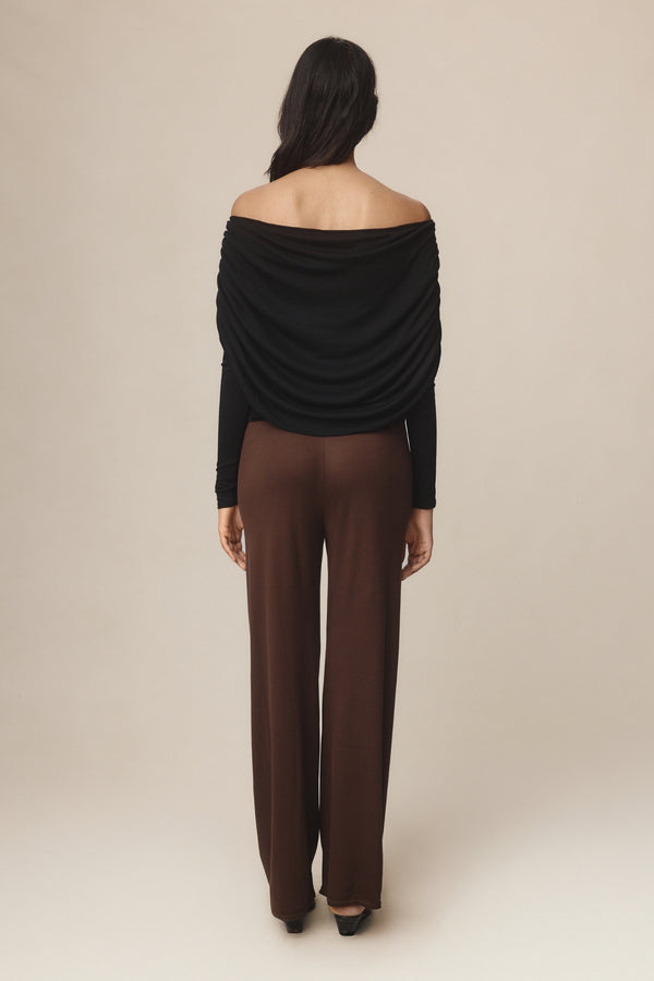 NINA TOP - BLACK
