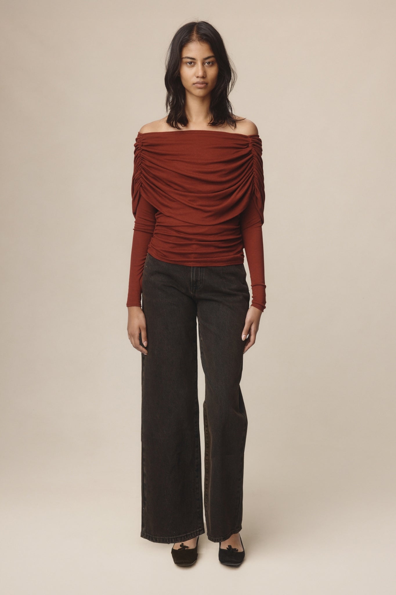 NINA TOP - DAHLIA