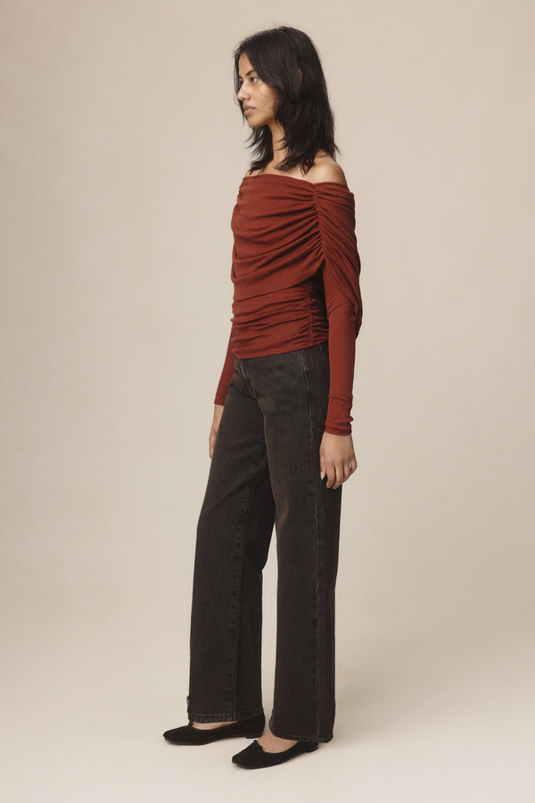 NINA TOP - DAHLIA