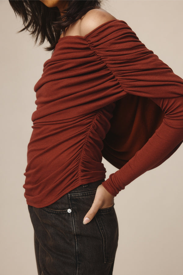NINA TOP - DAHLIA