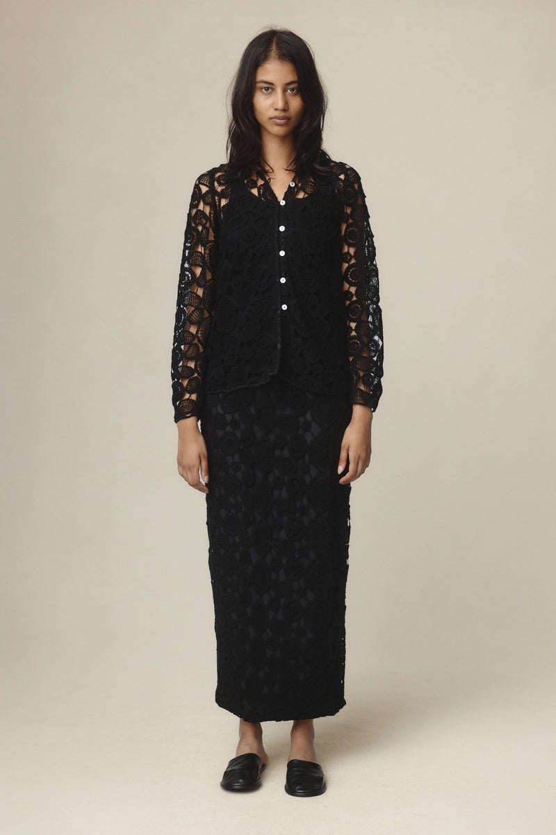PIERRE TOP - BLACK