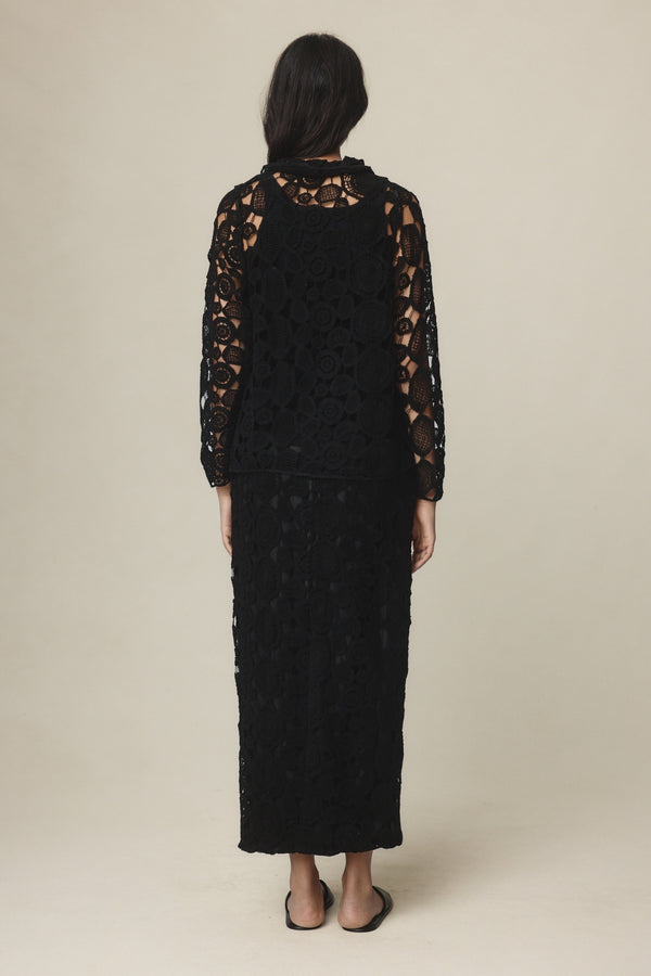 PIERRE SKIRT - BLACK