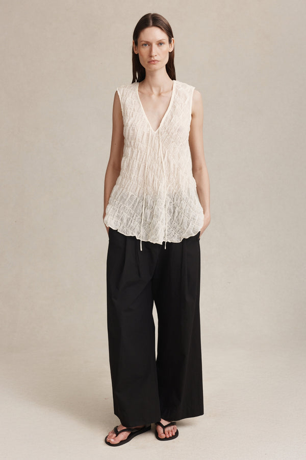 BLANCHE TOP - IVORY