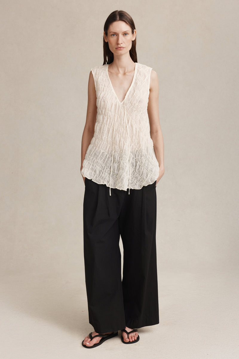 BLANCHE TOP - IVORY