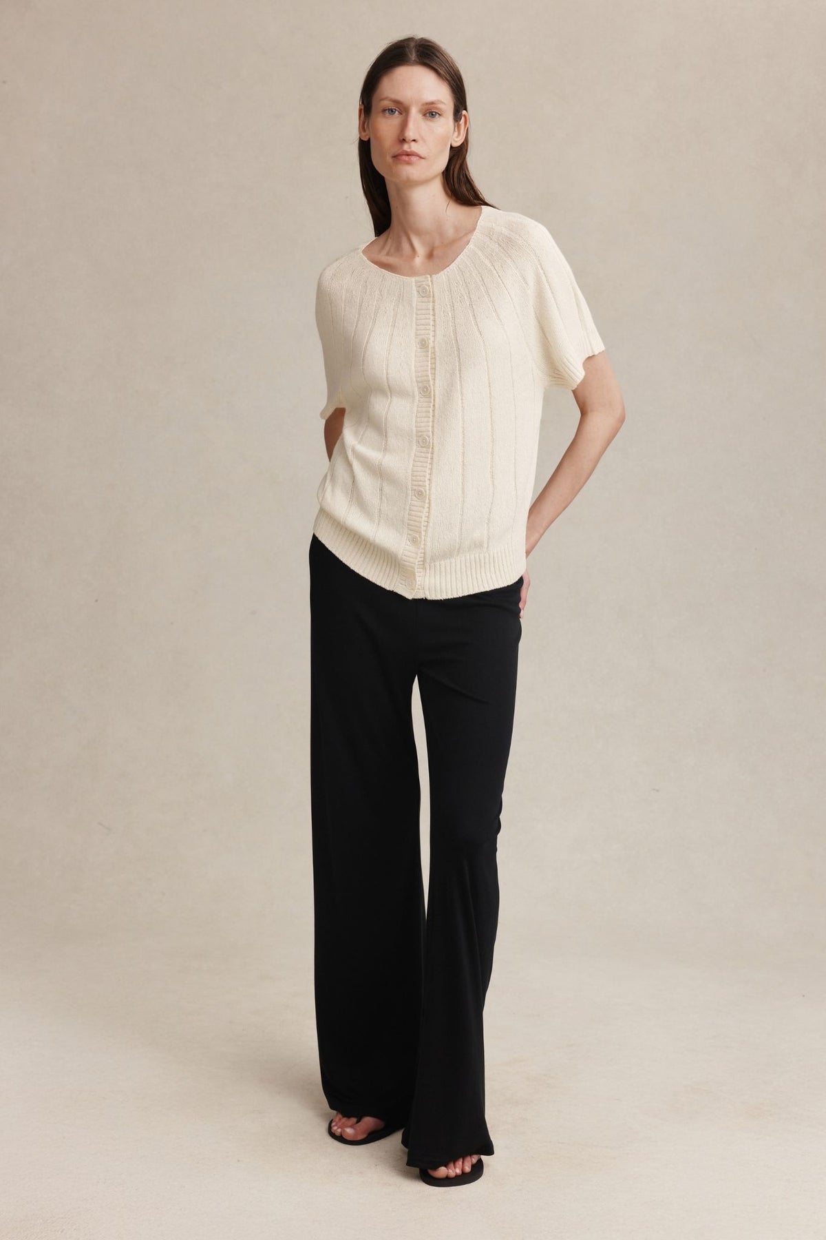 ALISTAIR CARDIGAN - IVORY