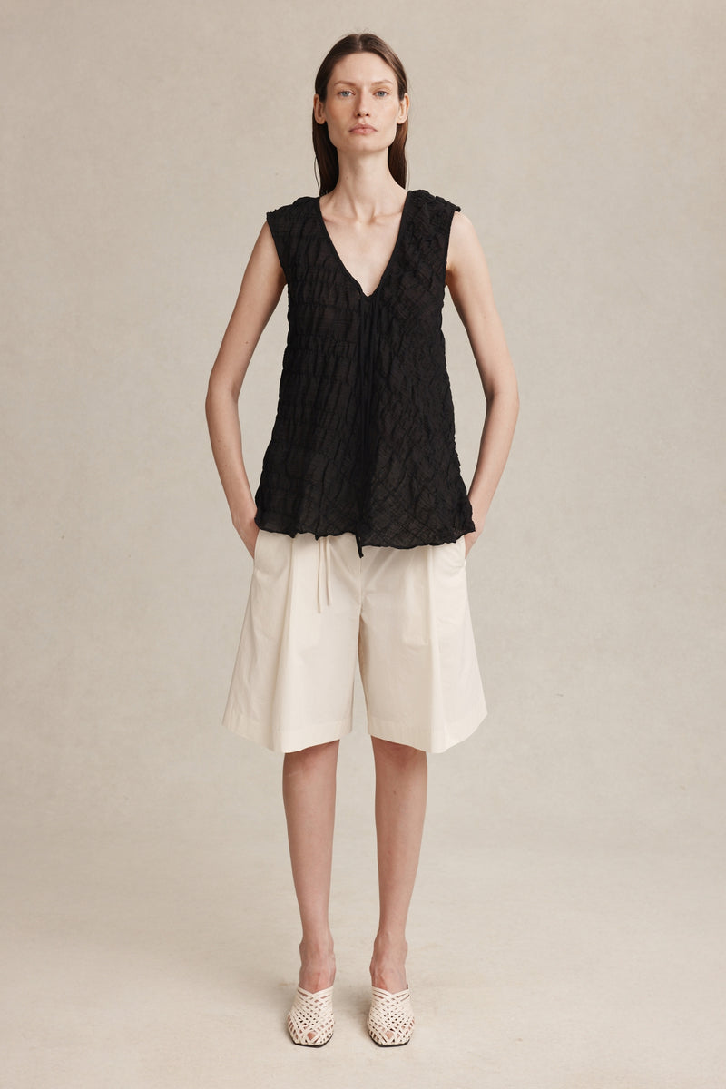 BLANCHE TOP - BLACK