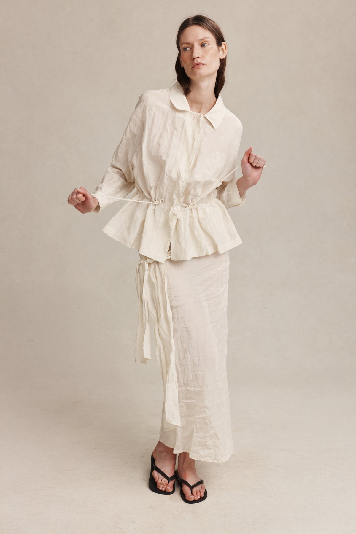 GIANLUCA TOP - IVORY