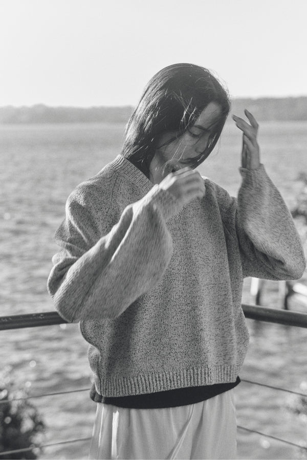 MOSS SWEATER - FLEUR SPECKLE