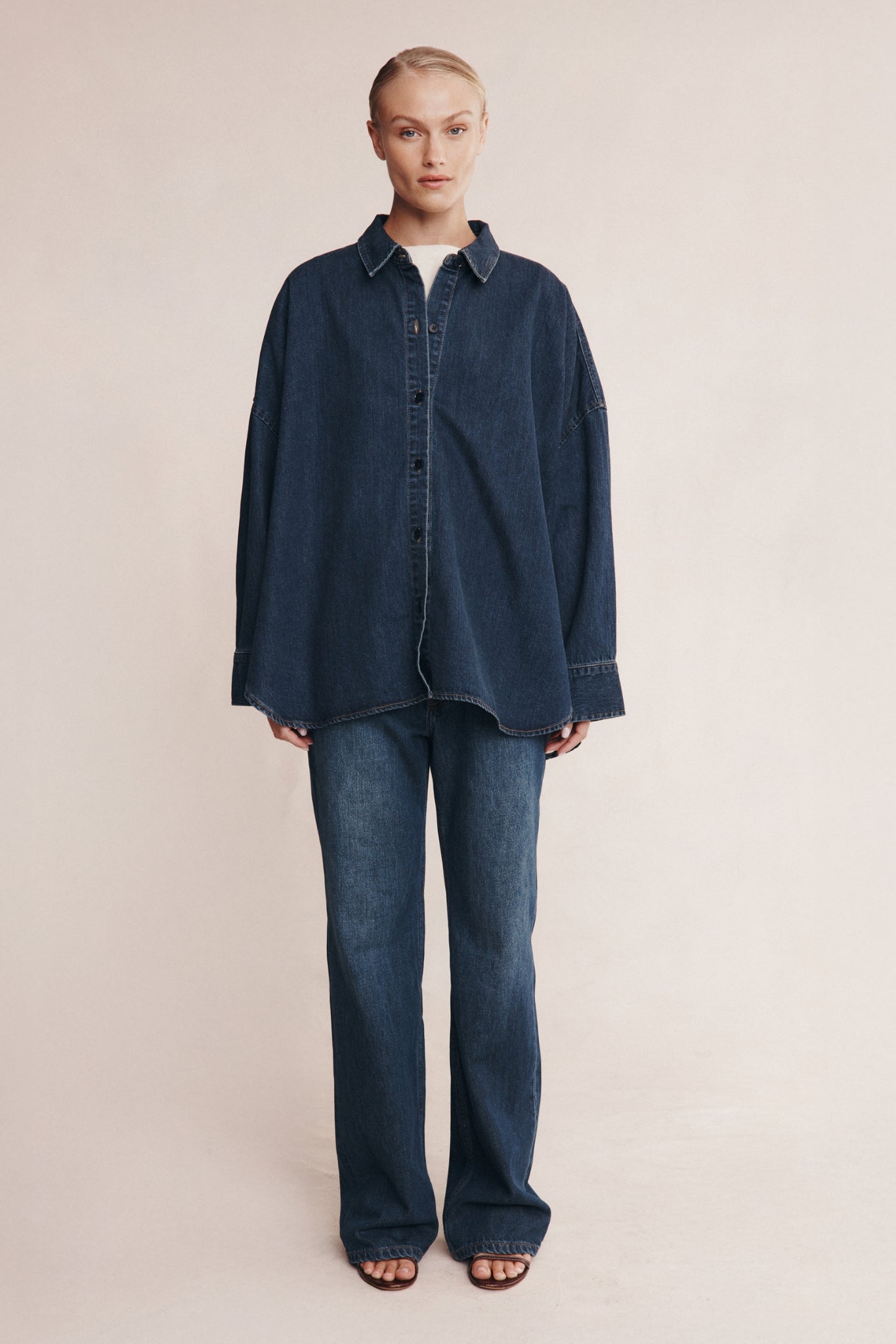 JORDY SHIRT - DARK WASH
