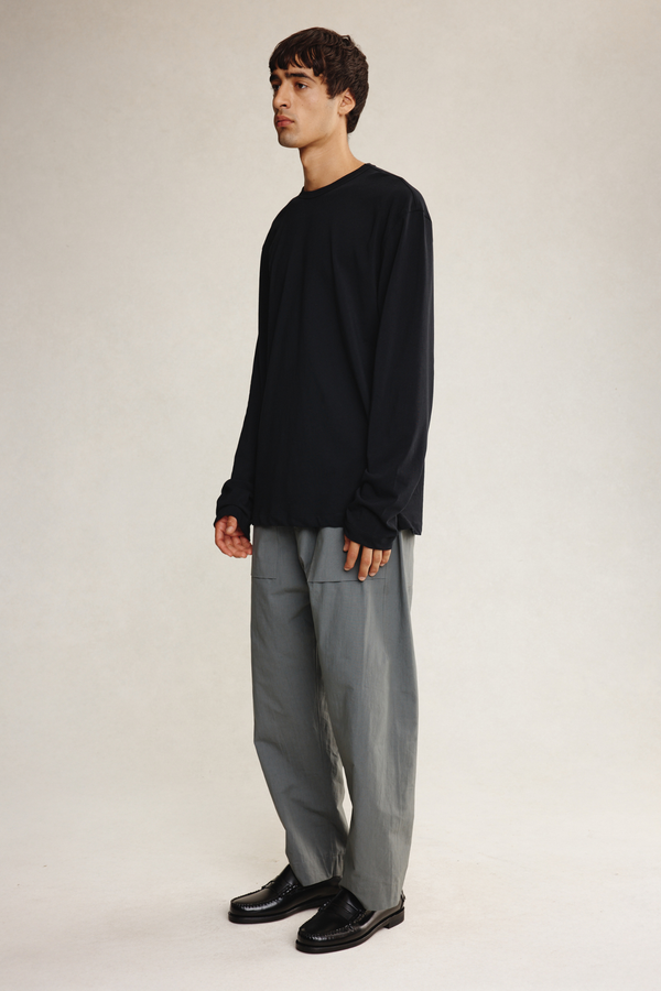 KOSTA LONG SLEEVE TEE - BLACK