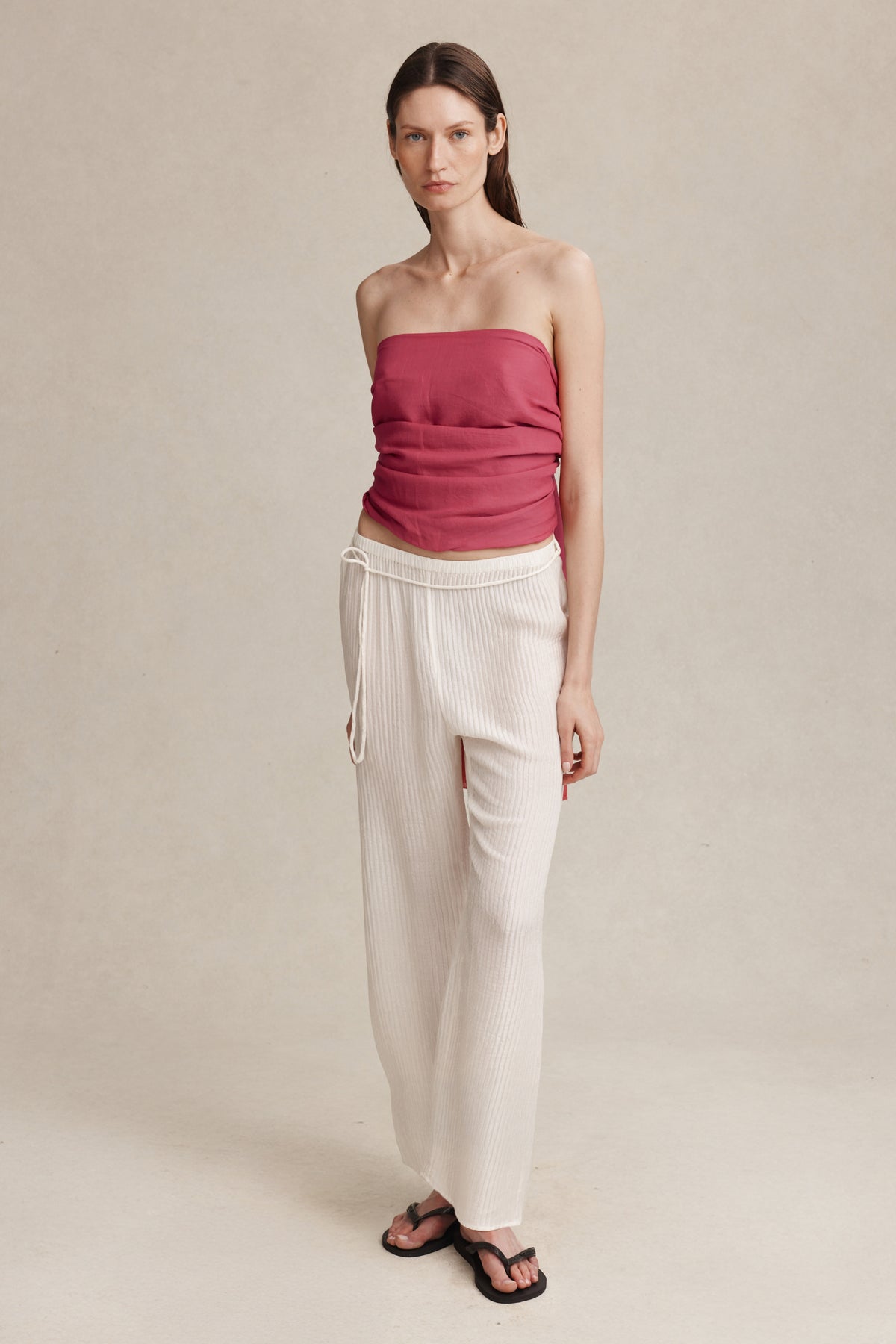 LILLIE PANT - BLANC