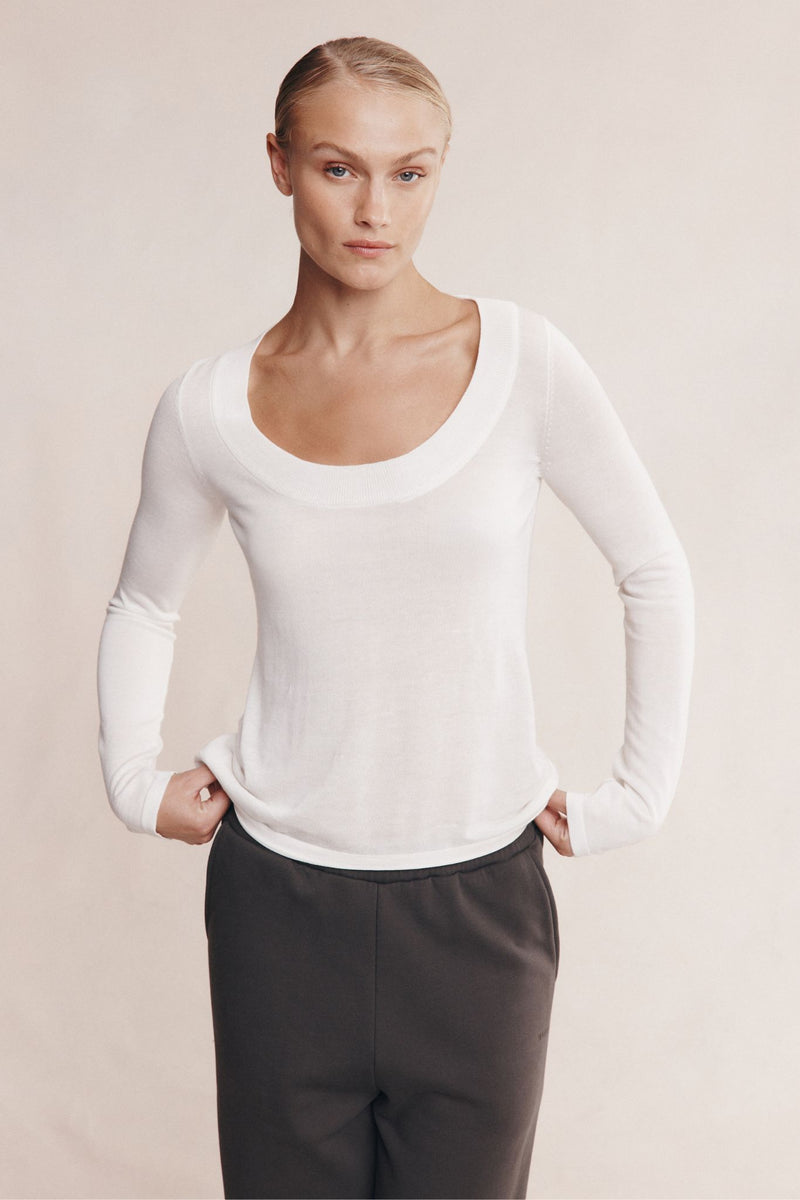 VENEDA TOP - IVORY