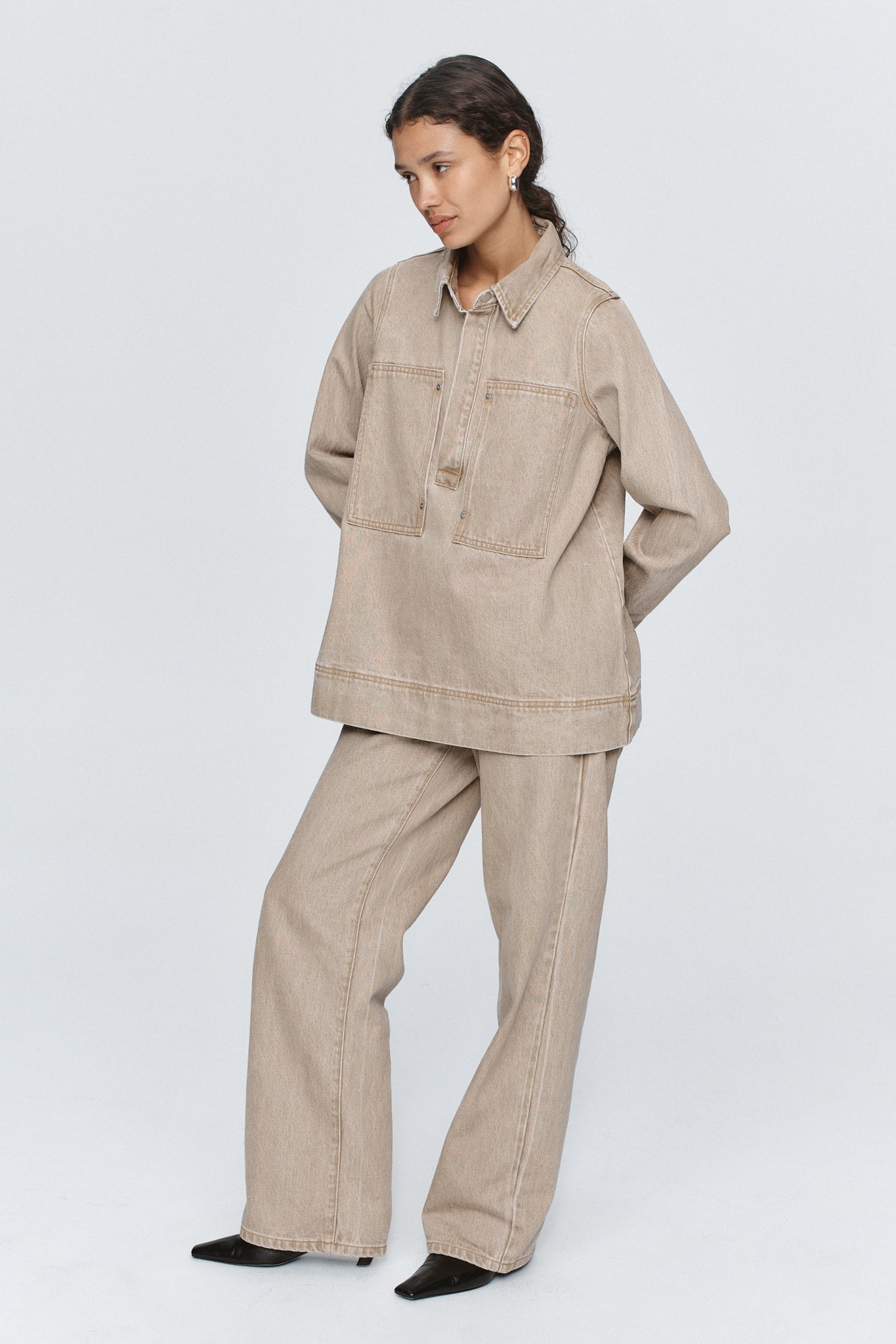 ELKA SHIRT - CHAI