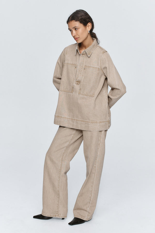 ELKA SHIRT - CHAI