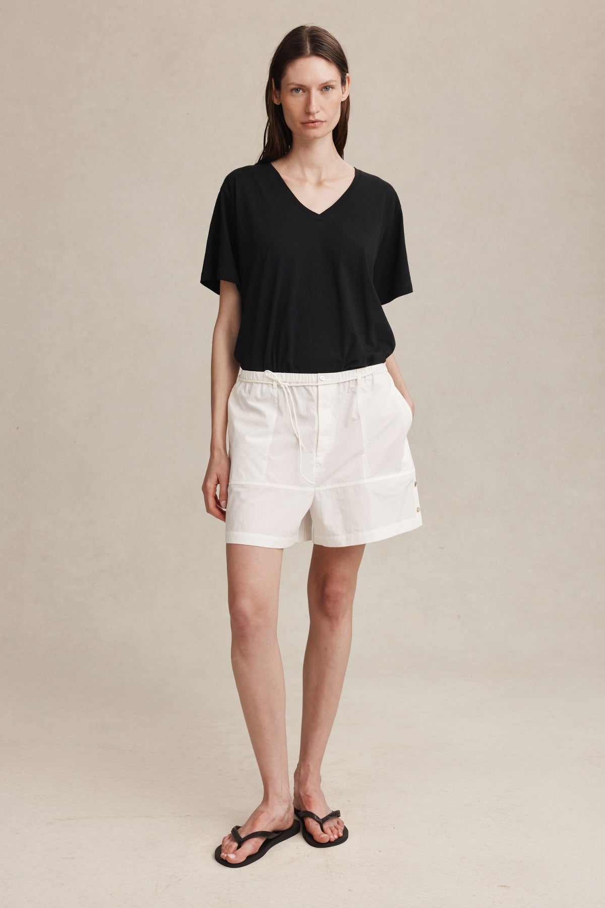 DIYA SHORT - BLANC