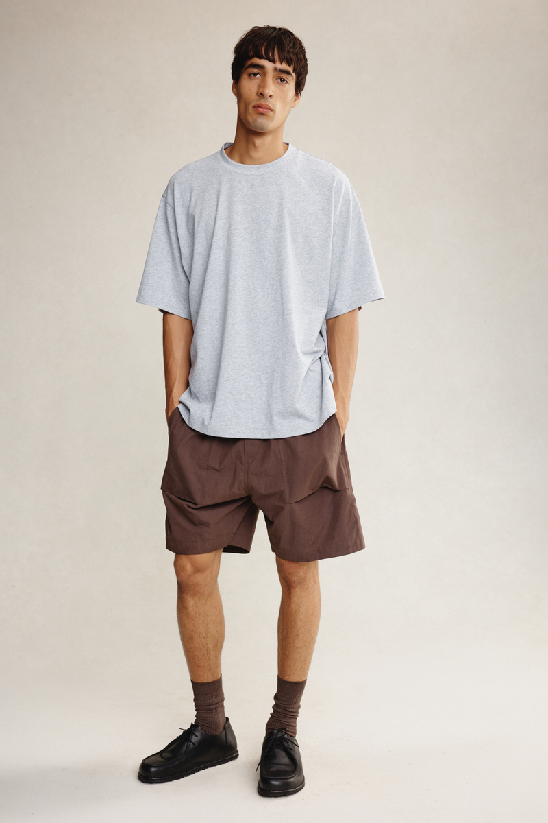 GILL TEE - GREY MARLE