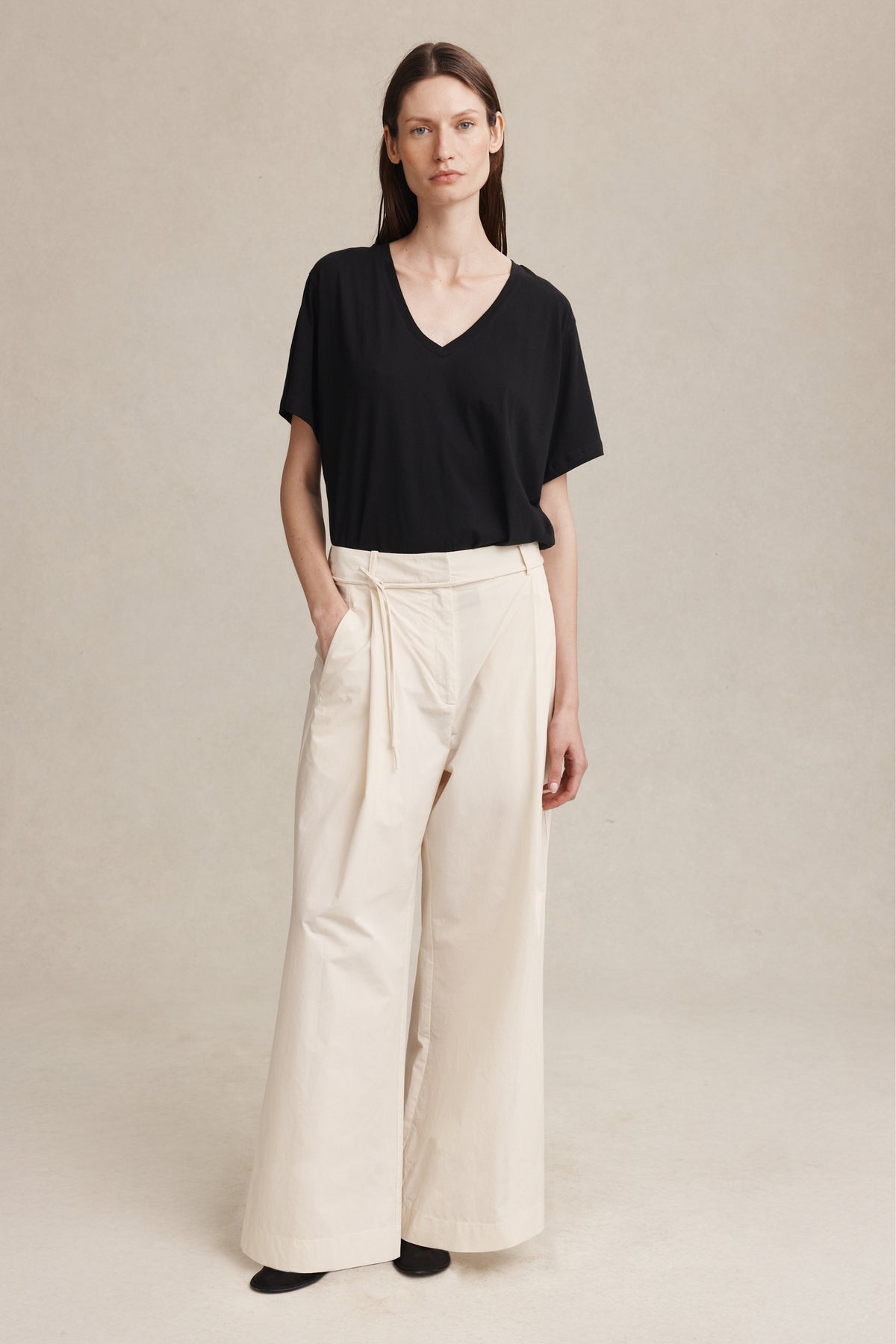 MORRIE PANT - IVORY