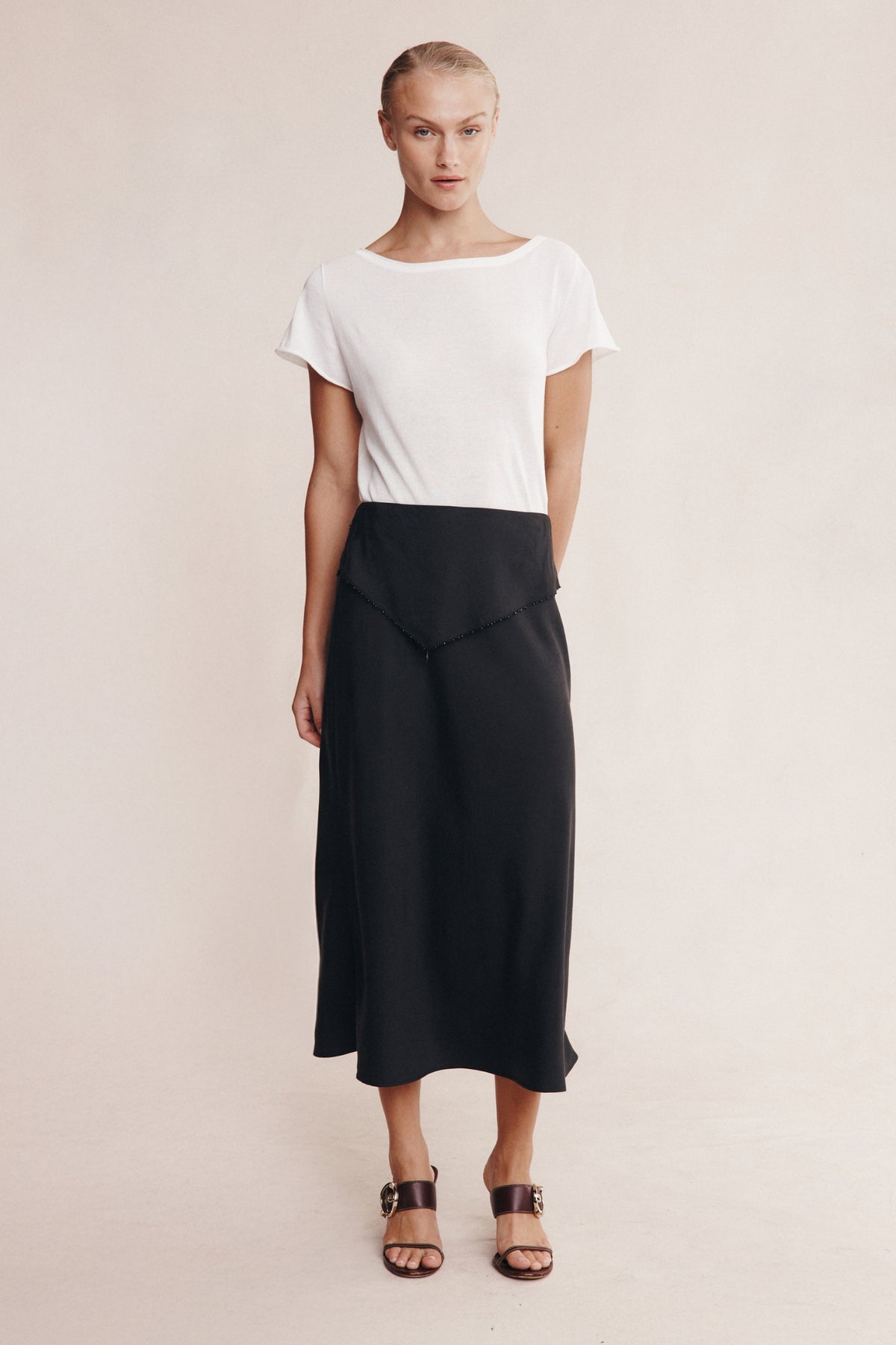 FLORIANE SKIRT - BLACK