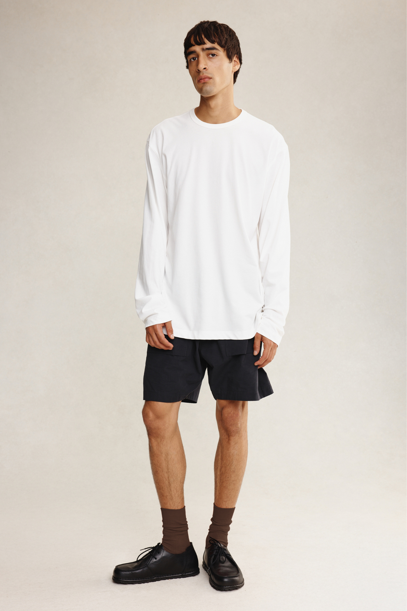 KOSTA LONG SLEEVE TEE - IVORY