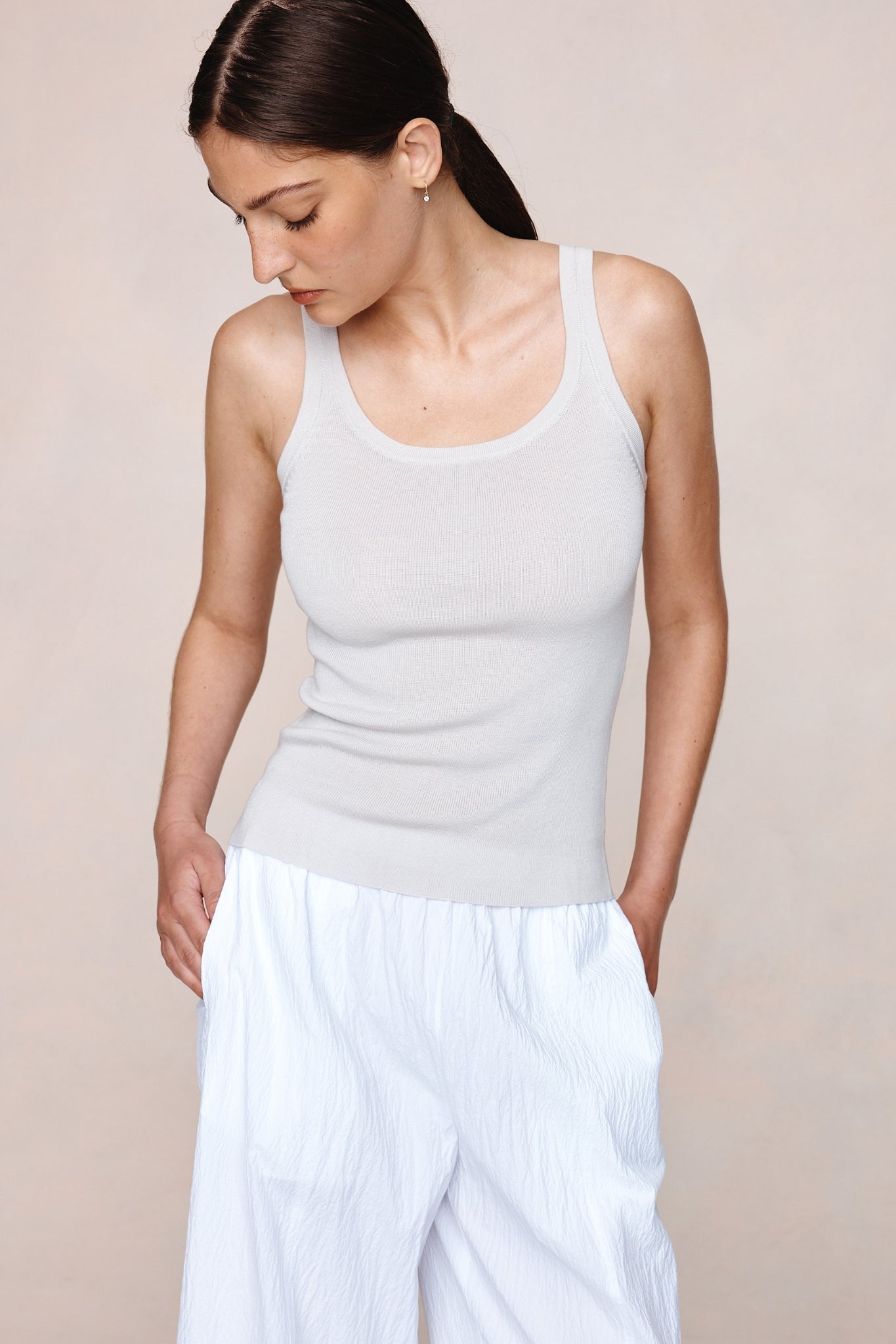 SENA SINGLET - SILVER