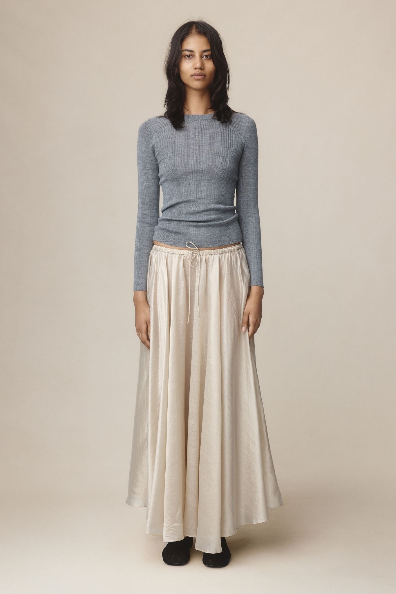 BAYLEY SKIRT - CHAMPAGNE