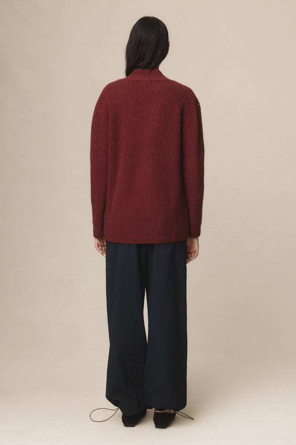 TULIA CARDIGAN - DAHLIA