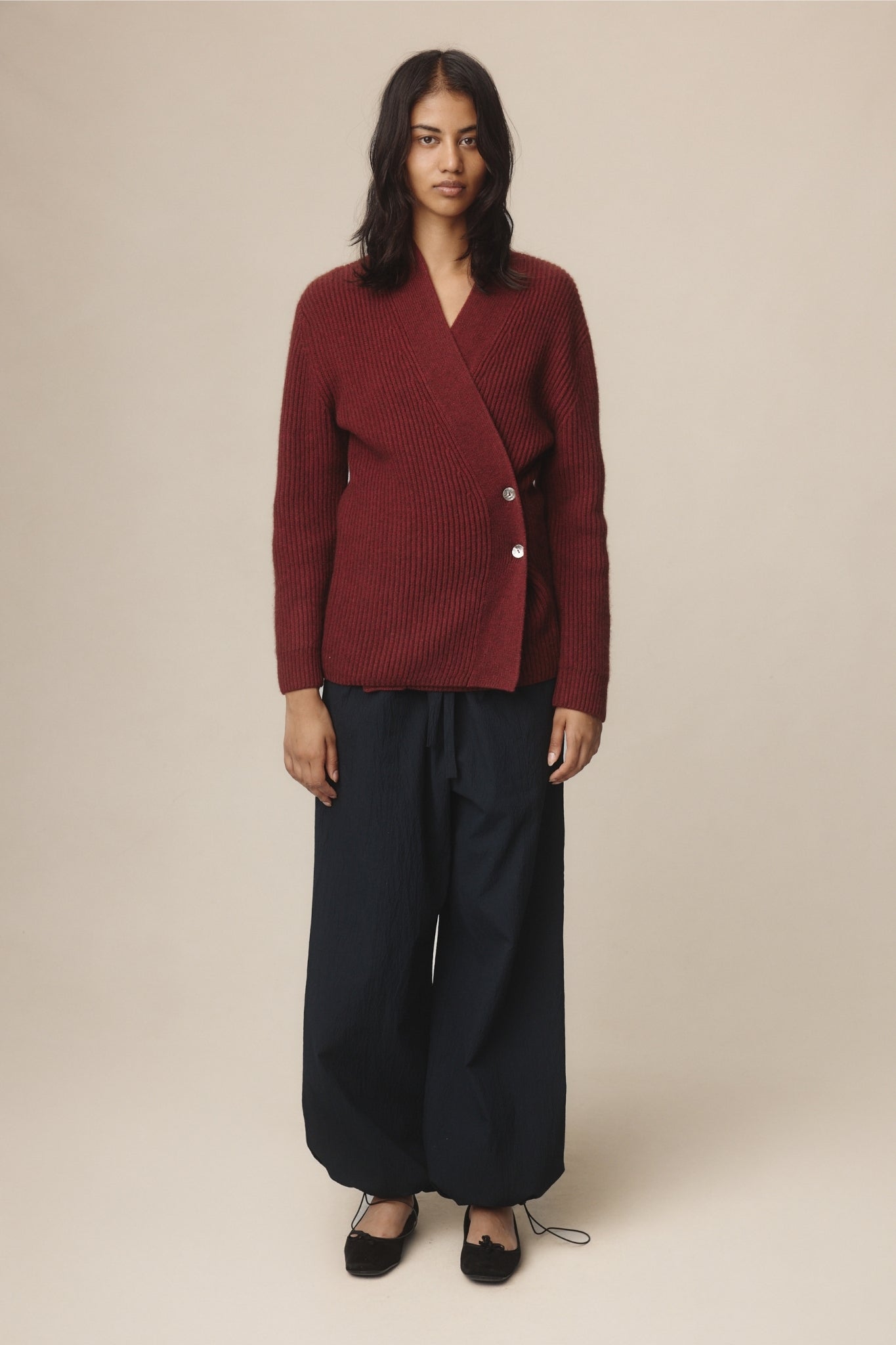TULIA CARDIGAN - DAHLIA