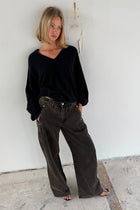 MOSS SWEATER - BLACK