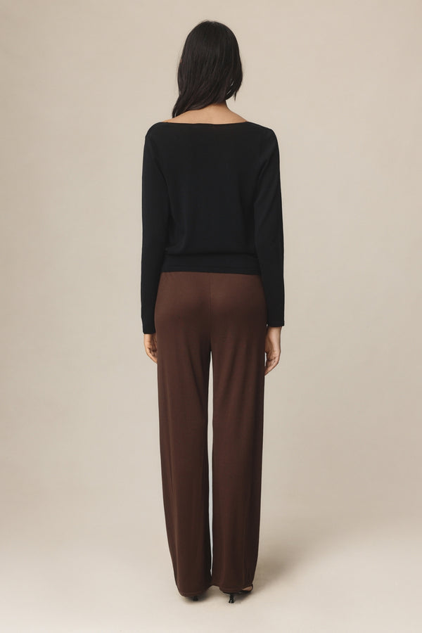 VICTORIA TOP - BLACK