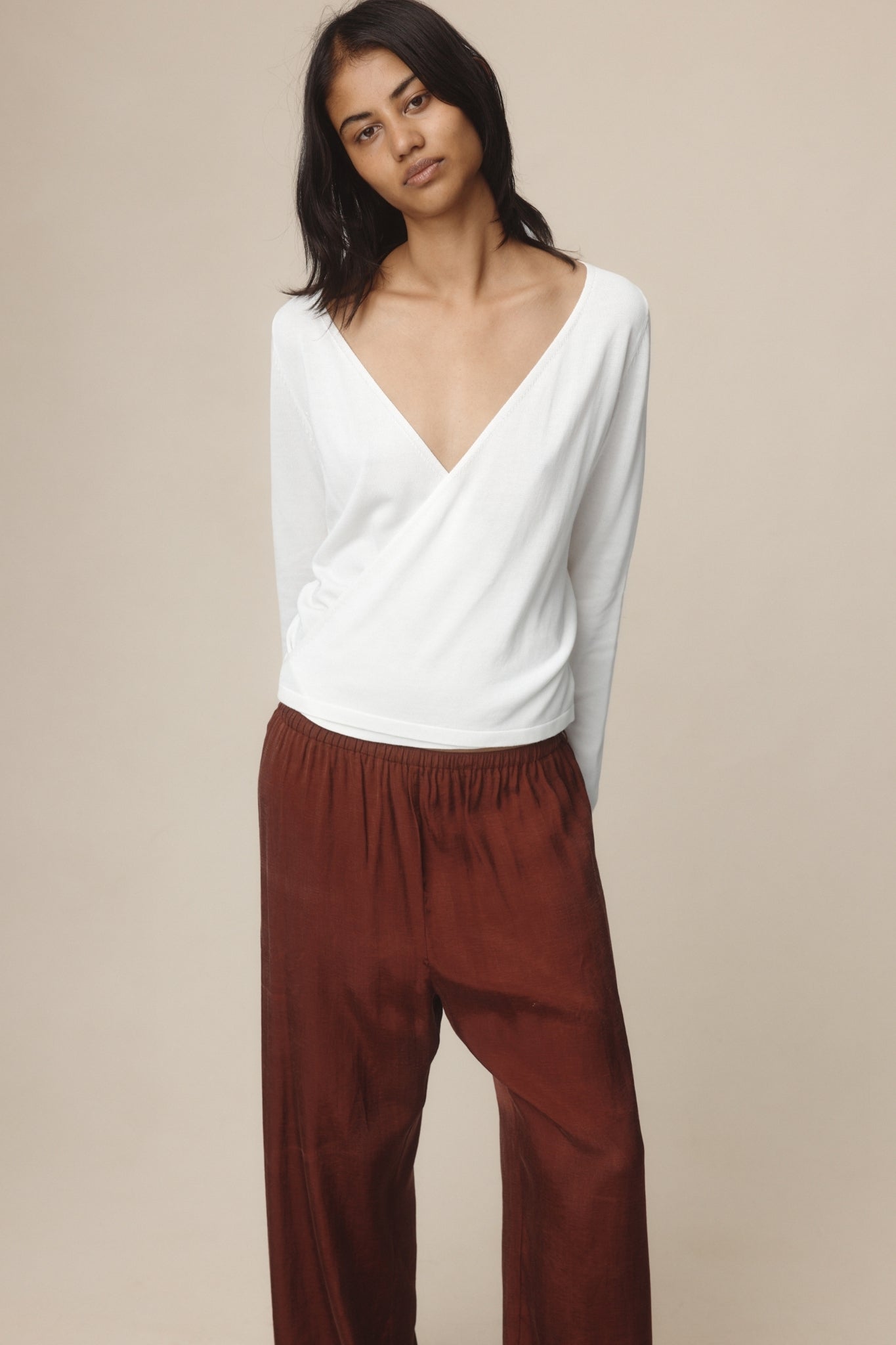 VICTORIA TOP - IVORY