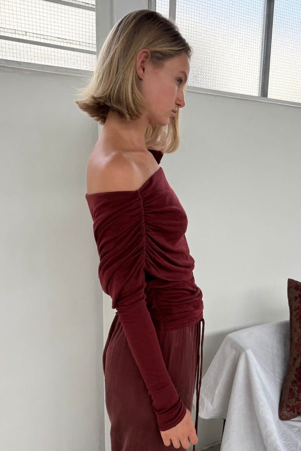 NINA TOP - DAHLIA