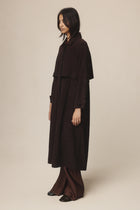 ANGELO COAT - CHOCOLATE