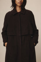 ANGELO COAT - CHOCOLATE